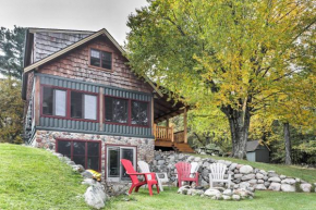 Lakefront Mercer Cabin with Fire Pit and Porch